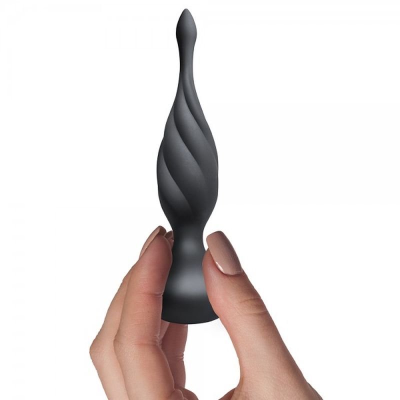 Rocks Off Petite Sensation Discover Butt Plug w Remote - Black