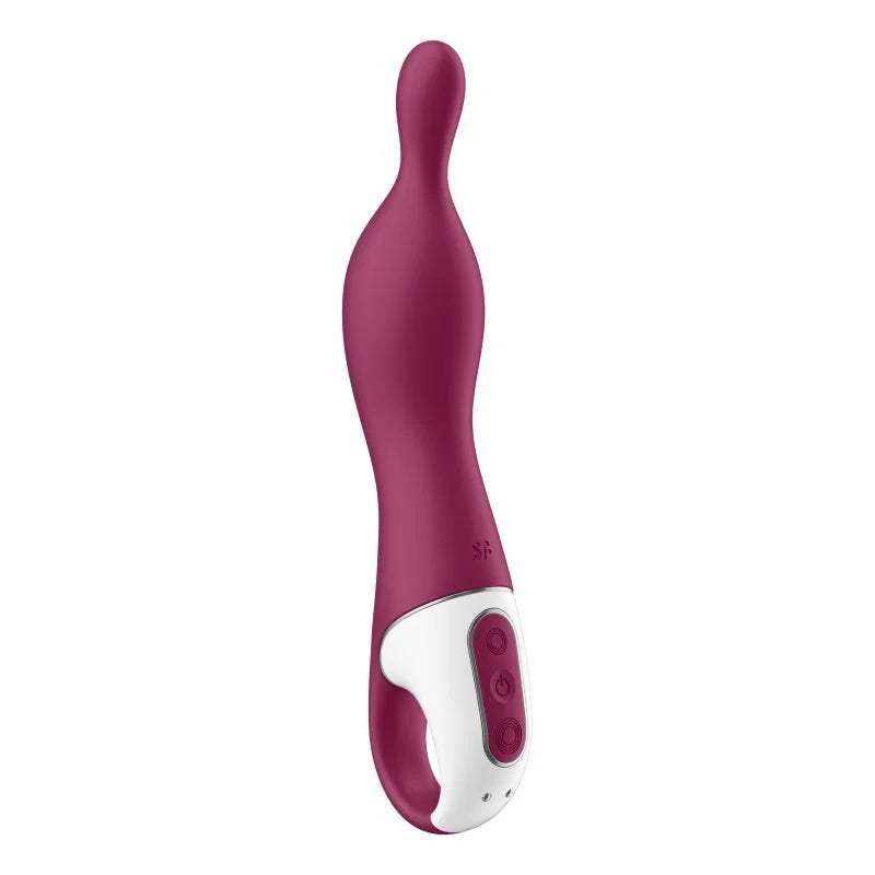 Satisfyer A-mazing 1 Vibrator - Berry Plum