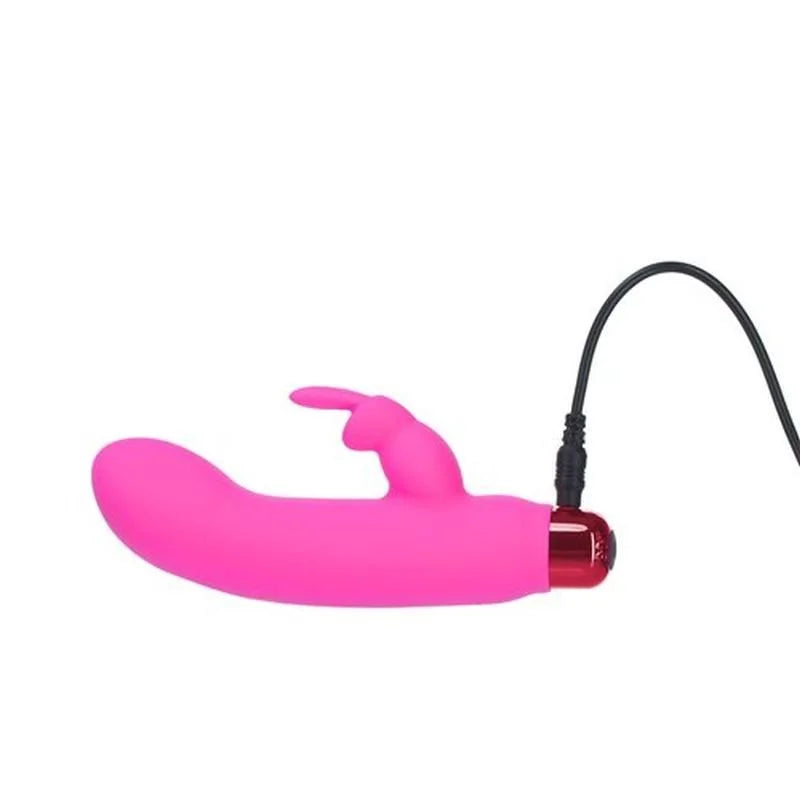 PowerBullet Alices Bunny Rechargeable Bullet Vibrator - Pink
