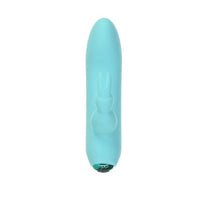 PowerBullet Alices Bunny Rechargeable Bullet Vibrator - Teal