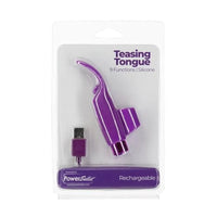 PowerBullet Power Bullet Teasing Tongue  w Rechargeable Bullet - Purple