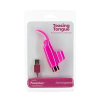 PowerBullet Power Bullet Teasing Tongue  w Rechargeable Bullet - Pink