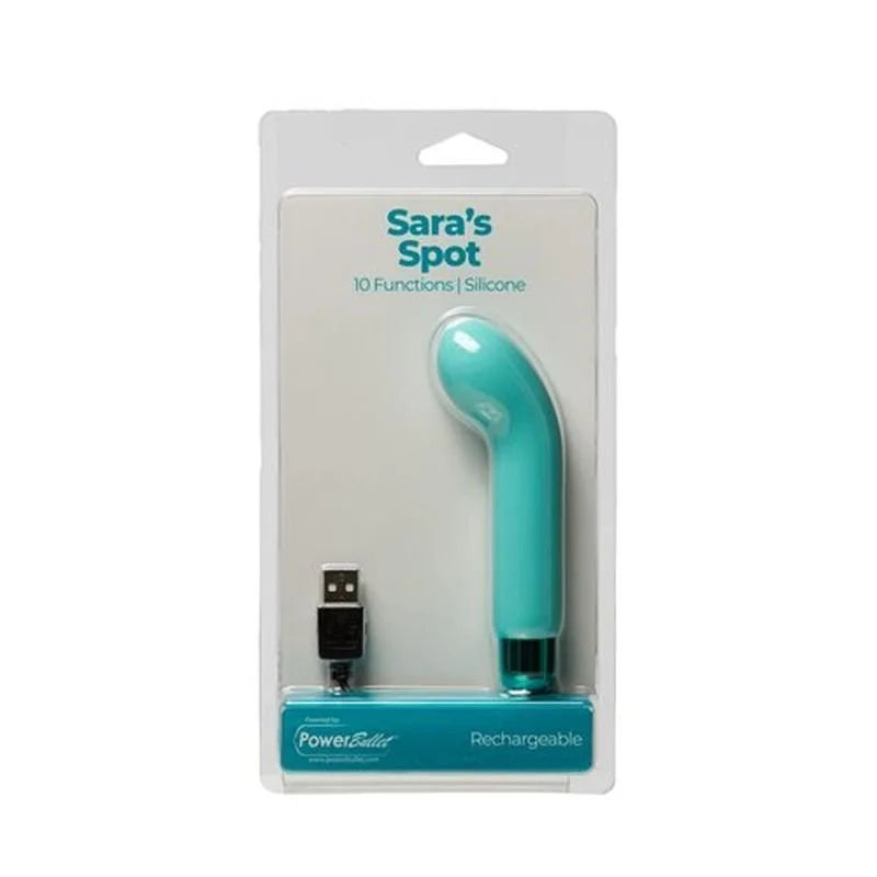 PowerBullet Power Bullet Sara's Spot Vibrator - Teal