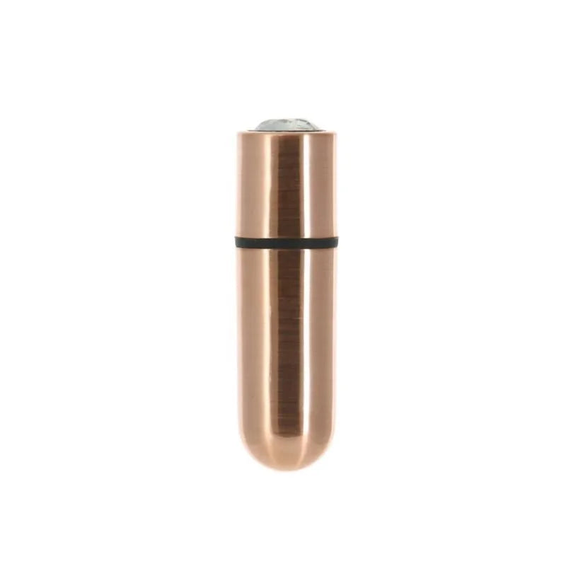 PowerBullet Power Bullet First Class 6cm Rechargeable w Crystal - Rose Gold