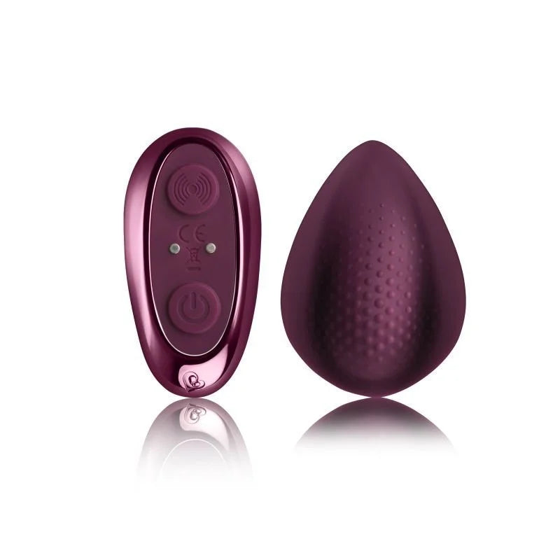 Rocks Off Knickerbocker Glory Panty Vibe Vibrator - Burgundy