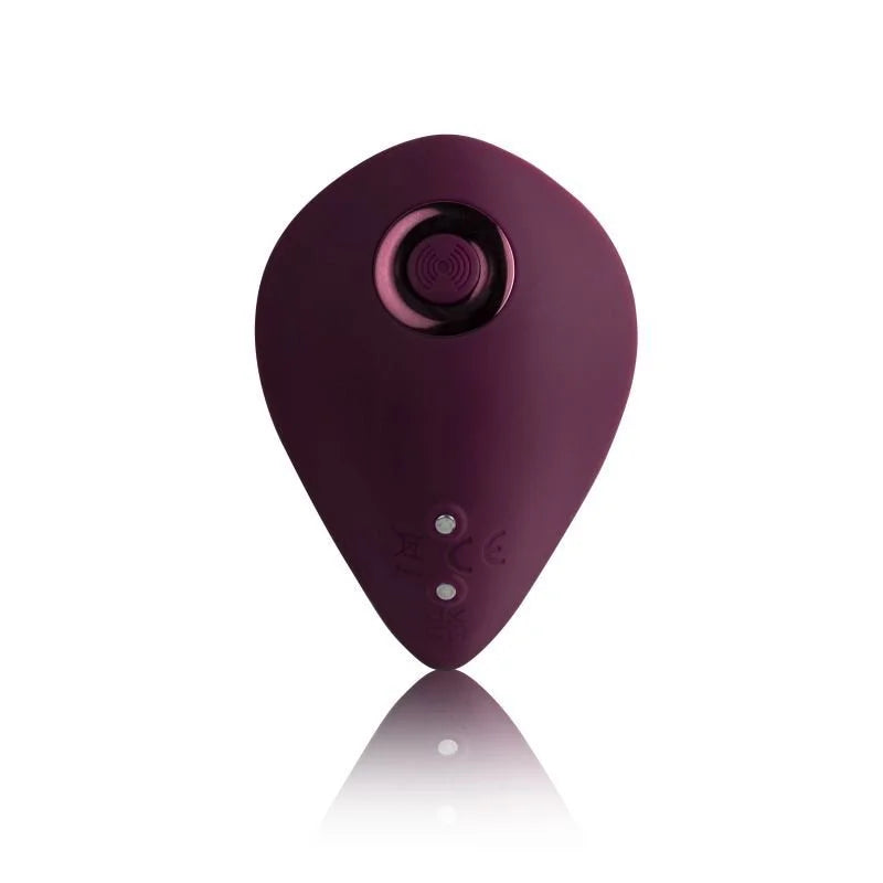 Rocks Off Knickerbocker Glory Panty Vibe Vibrator - Burgundy