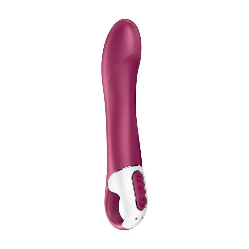 Satisfyer Big Heat Warming G-Spot Vibrator - Plum