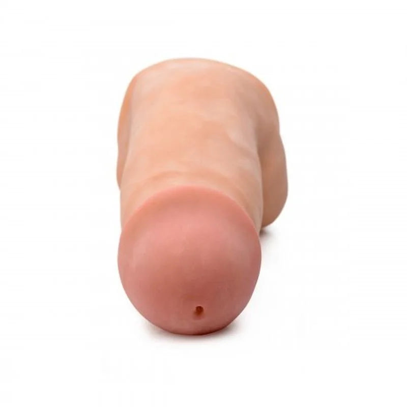 Loadz Dual Density Squirting Dildo w Balls Reservoir - 7"