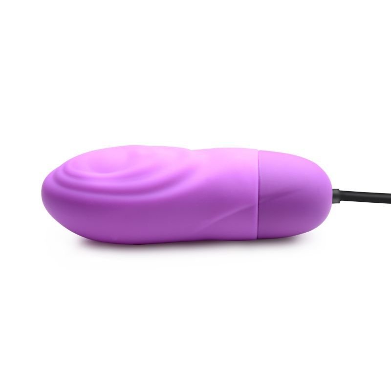 Bang 7X Pulsing Rechargeable Vibrating Bullet - Purple
