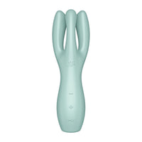 Satisfyer Threesome 3 Layon Vibrator Mint - Green