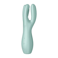 Satisfyer Threesome 3 Layon Vibrator Mint - Green
