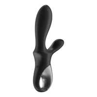 Satisfyer Heat Climax Plus Connect App Warming Anal Vibrator Anal Plug - Black
