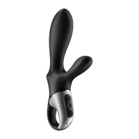 Satisfyer Heat Climax Plus Connect App Warming Anal Vibrator Anal Plug - Black