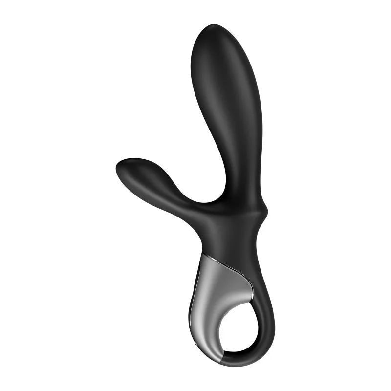 Satisfyer Heat Climax Plus Connect App Warming Anal Vibrator Anal Plug - Black