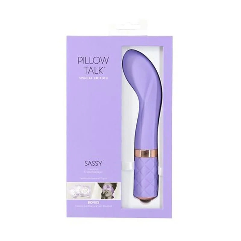 Pillow Talk Special Edition Sassy G Spot Massager - Purple