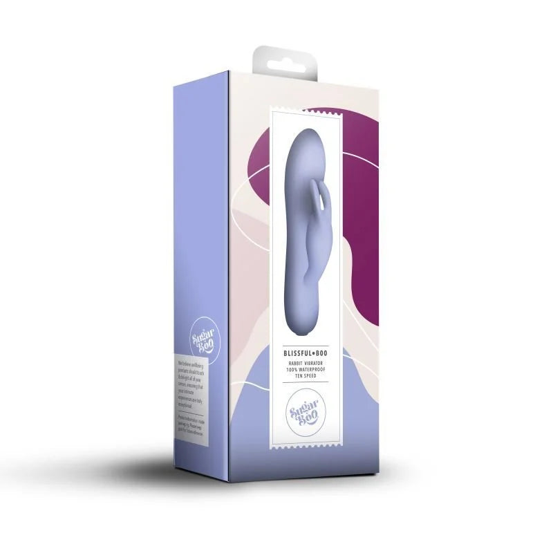 Rocks Off SugarBoo Blissful Boo Rabbit Vibe Lilac Vibrator - Lilac