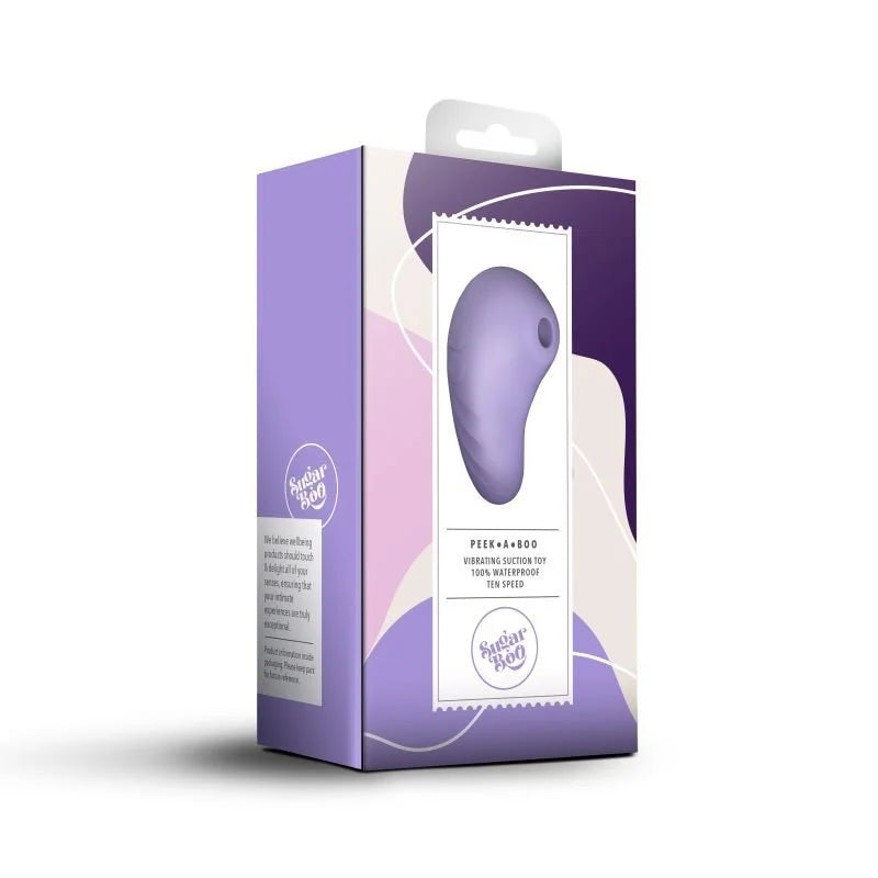Rocks Off SugarBoo Peek A Boo Air Pulse Vibe Lilac Vibrator - Lilac