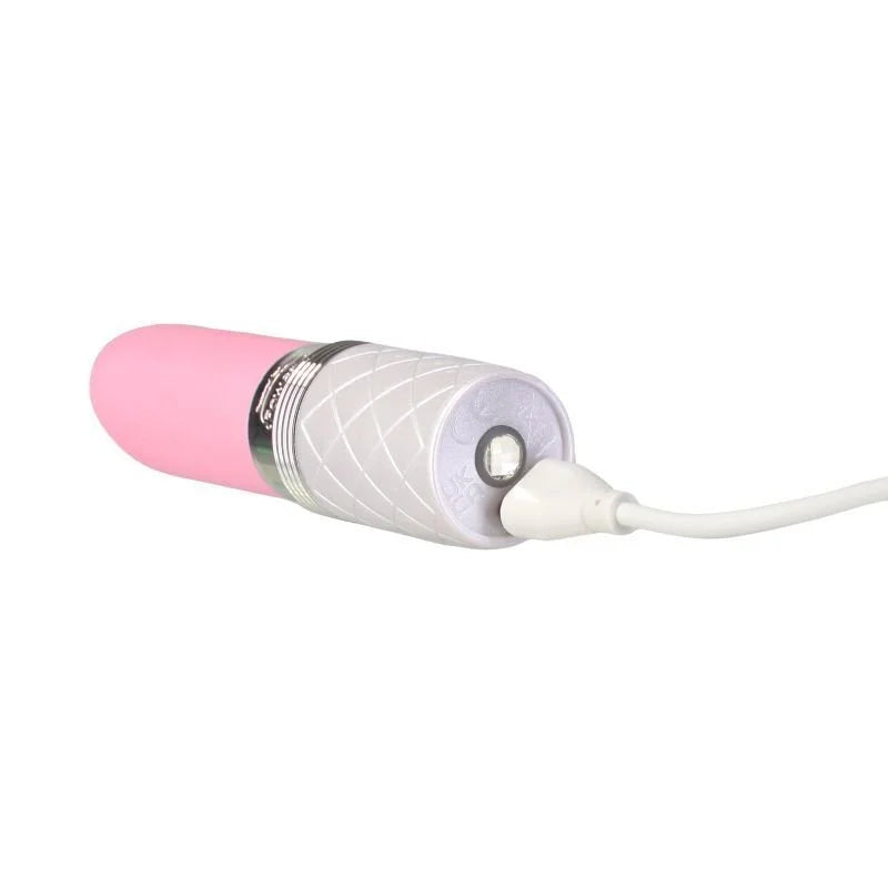 Pillow Talk Lusty Flickering Clitoral Vibrator - Pink