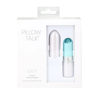 Pillow Talk Lusty Flickering Clitoral Vibrator - Teal