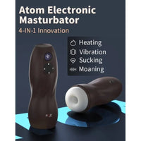 Atom Electronic Masturbator - Black