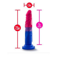 Avant Pride P8 Silicone Dildo+F606 - Fuchsia