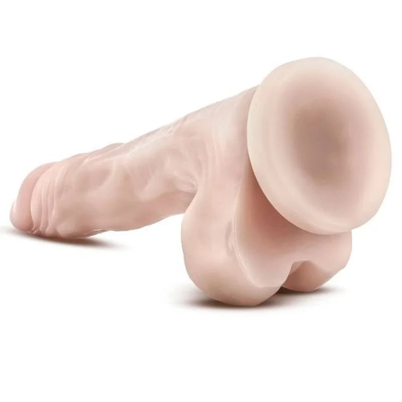 Dr Skin Realistic Cock Stud Muffin Beige Cock Ring 8.5" - Beige