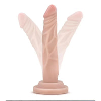 Dr Skin 5in Mini Cock Beige Anal Plug 5" - Beige
