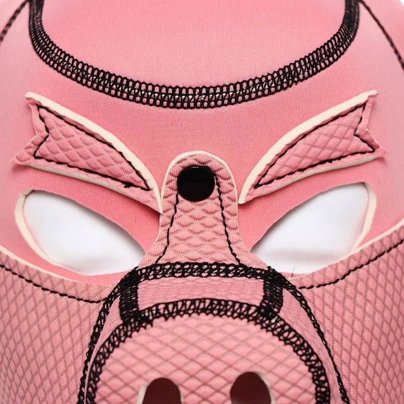 Daytona Neoprene Pig Mask - Pink