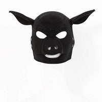 Daytona Neoprene Pig Mask - Black