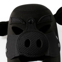 Daytona Neoprene Pig Mask - Black
