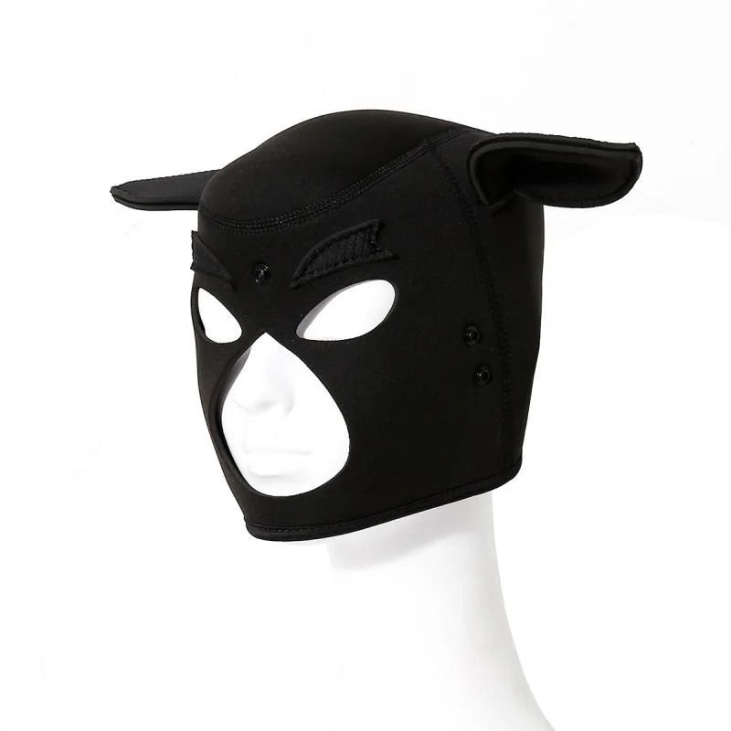Daytona Neoprene Pig Mask - Black