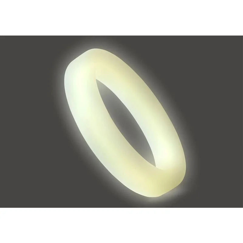 Perfect Fit Classic Silicone Medium Stretch Penis Ring 36mm Glow In The Dark