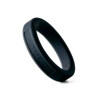Pefect Fit Classic Silicone Medium Stretch Penis Ring 44mm Black