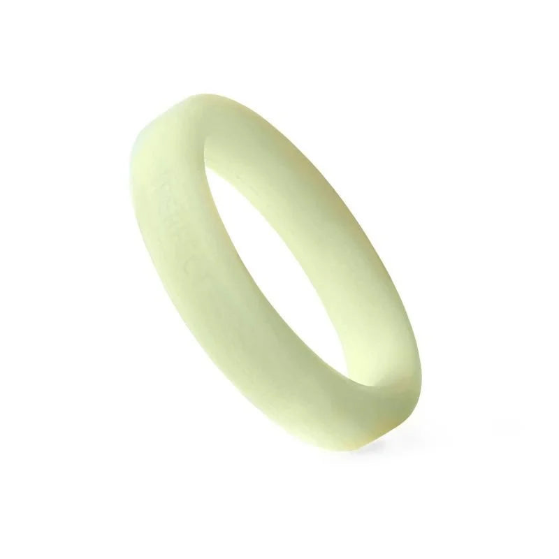 Perfect Fit Classic Silicone Medium Stretch Penis Ring 44mm Glow In The Dark