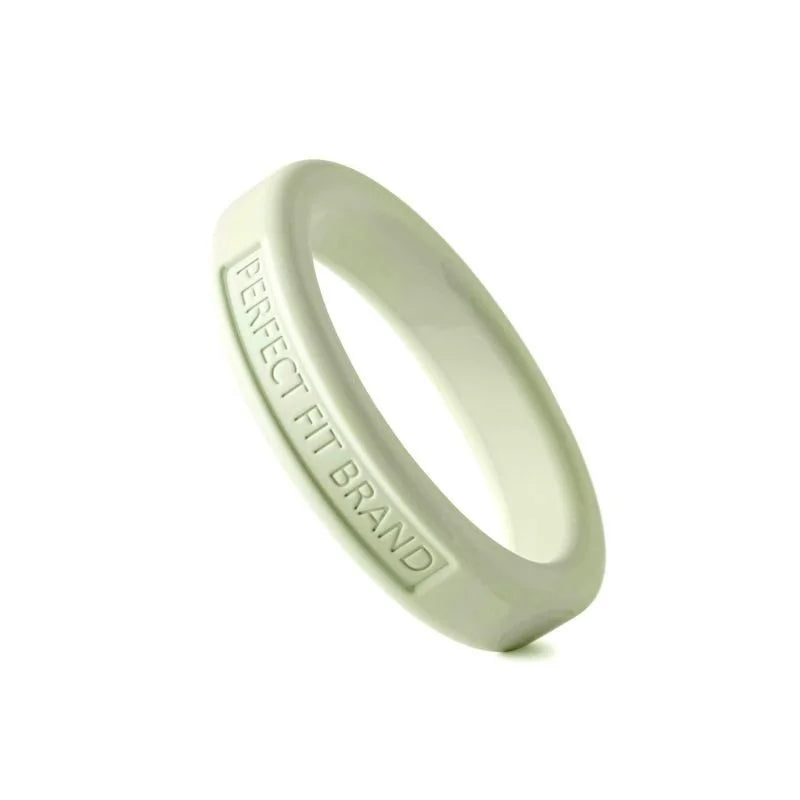 Perfect Fit Classic Silicone Medium Stretch Penis Ring 44mm Glow In The Dark