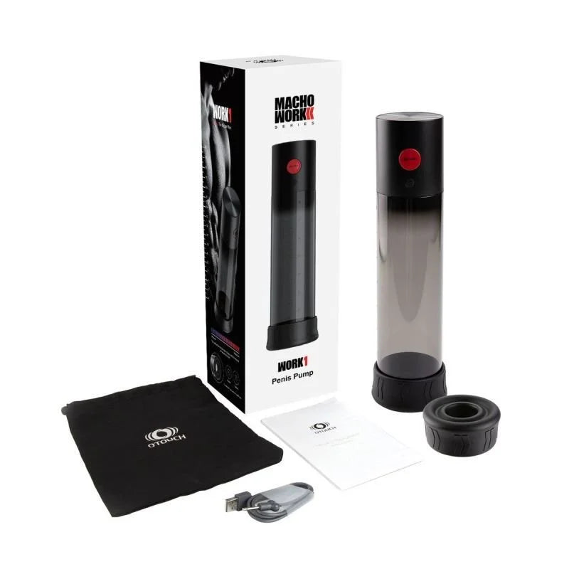 OTouch Macho Work 1 Penis Pump - Black