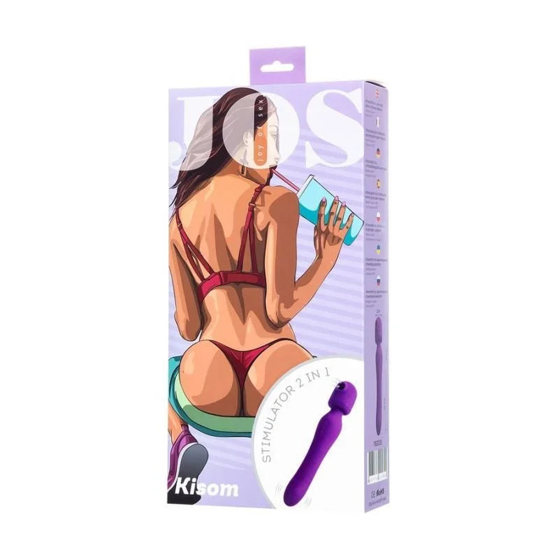 JOS Kisom 2" 1 Wand Stimulator  - Violet