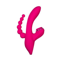 JOS Tripling Triple Stimulator Vibrator  - Pink