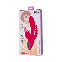 JOS Tripling Triple Stimulator Vibrator  - Pink