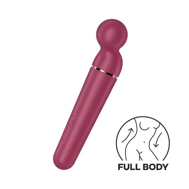 Satisfyer Planet Wand-er Vibrator - Berry