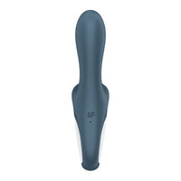 Satisfyer Air Pump Booty 2 Inflatable Anal Vibrator 7" - Grey