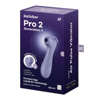 Satisfyer Pro 2 Gen 3 App Control Clitoral Stimulator - Lilac