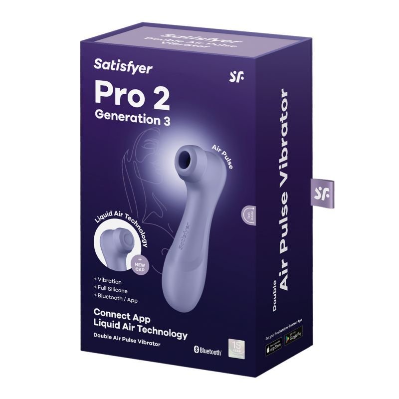 Satisfyer Pro 2 Gen 3 App Control Clitoral Stimulator - Lilac