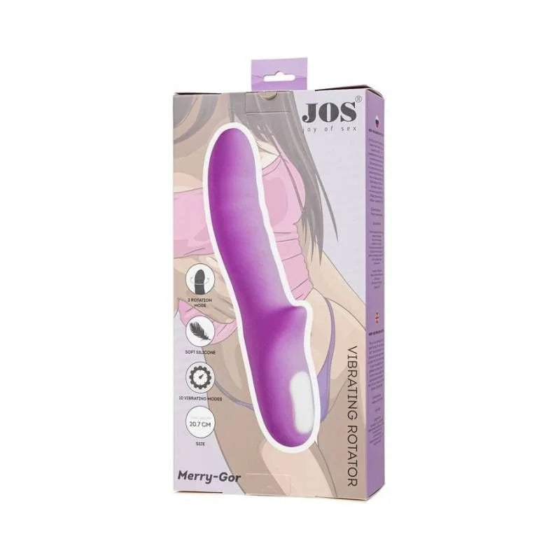 JOS Merry Gor Rotating Shaft Vibrator Violet - Violet