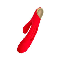 JOS Patti Moving Tongue Rabbit Vibrator Red - Red