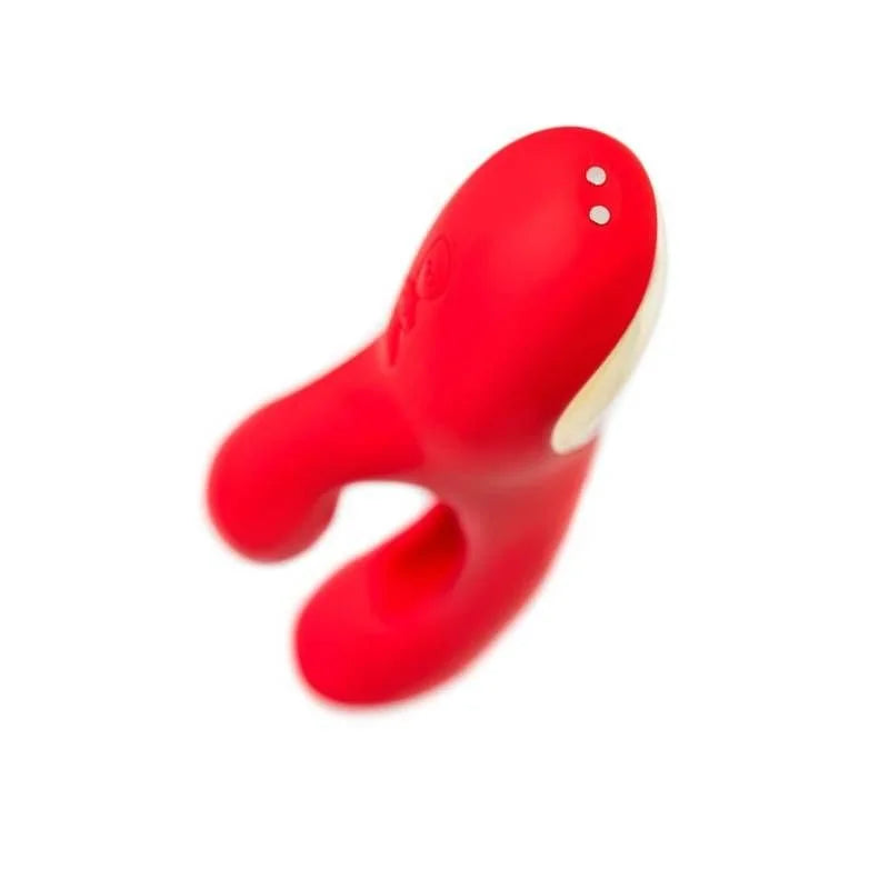 JOS Patti Moving Tongue Rabbit Vibrator Red - Red