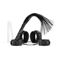 Bedroom Fantasies Kinky Bondage  5 Piece Set - Black