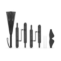 Bedroom Fantasies Kinky Bondage  5 Piece Set - Black