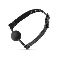 Bedroom Fantasies Breathable Silicone Ball Gag - BlackBF009BLK