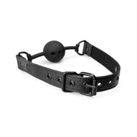 Bedroom Fantasies Breathable Silicone Ball Gag - BlackBF009BLK